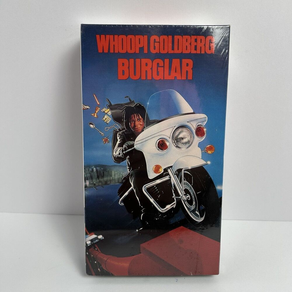Burglar VHS Video Whoopi Goldberg ~ Sealed New.